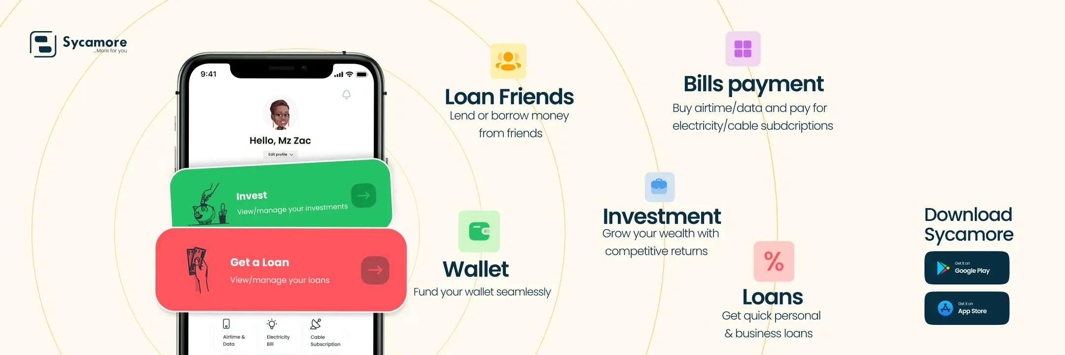 Sycamore – Nominated for Tech Disruptor of the Year at the MOI Awards